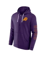 Men's Fanatics Purple Phoenix Suns Offensive Line Up Full-Zip Hoodie