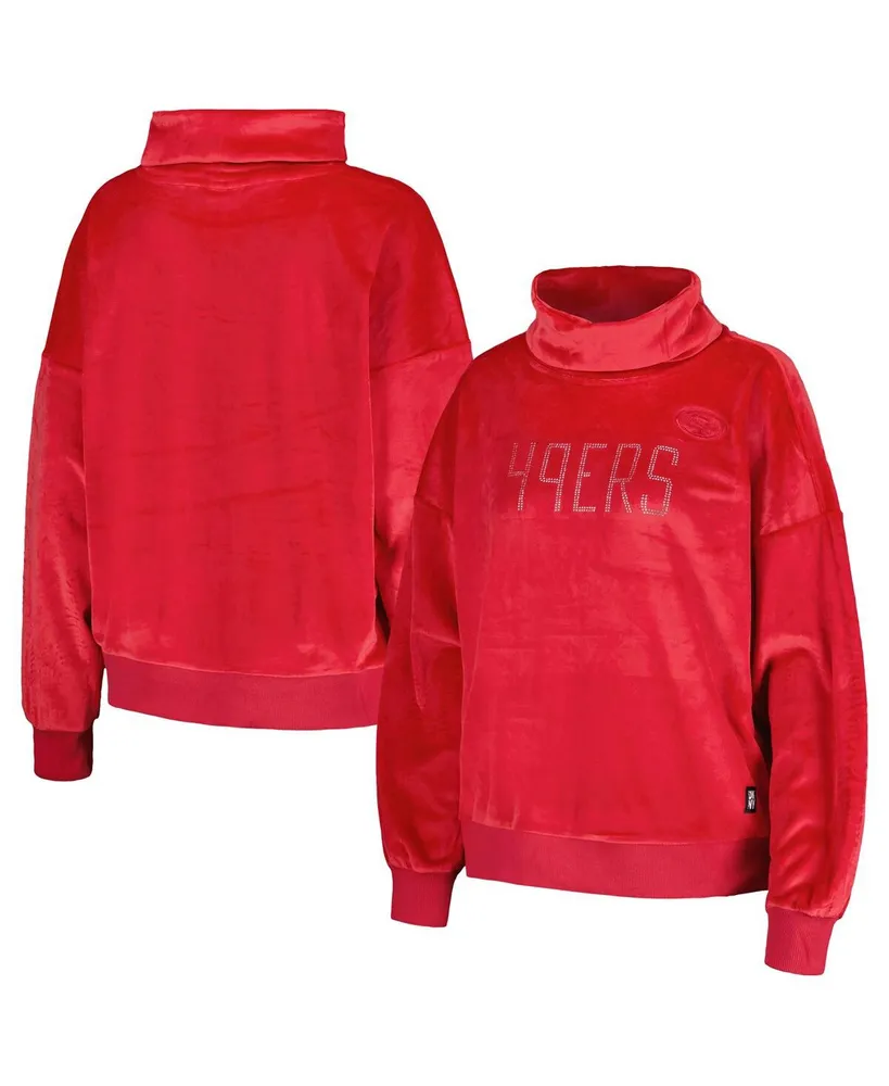 San Francisco 49ers Cropped Zip-up Sweatshirt 