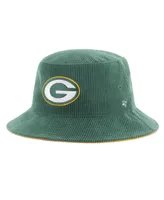 Men's '47 Brand Green Bay Packers Thick Cord Bucket Hat