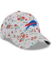 Women's New Era Gray Buffalo Bills Bouquet 9TWENTY Adjustable Hat