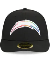 Men's New Era Black Los Angeles Chargers 2023 Nfl Crucial Catch Low Profile 59FIFTY Fitted Hat