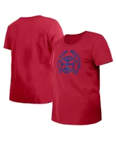 Women's New Era Red Denver Nuggets 2023/24 City Edition T-shirt