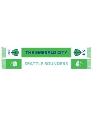 Men's and Women's Seattle Sounders Fc Emerald City Scarf