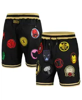 Men's Black The Avengers 60th Anniversary Basketball Shorts