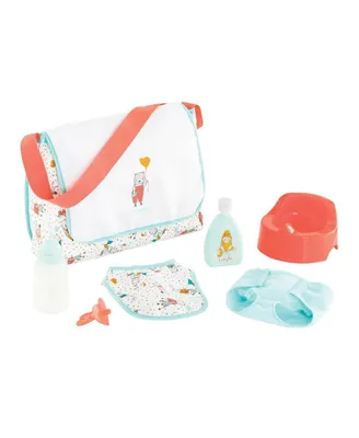 Corolle Changing Bag & Accessories for 14"-17" Baby Dolls