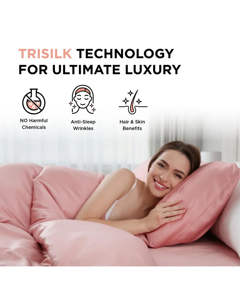 Night Trisilk Washable Mulberry Silk Pillowcase