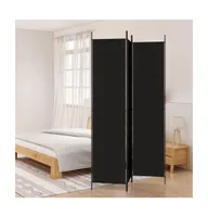 3-Panel Room Divider 59.1"x86.6" Fabric