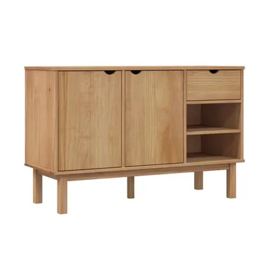 Sideboard Otta 44.9"x16.9"x28.9" Solid Wood Pine