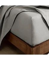 Bare Home Cotton Flannel Fitted Sheet Queen
