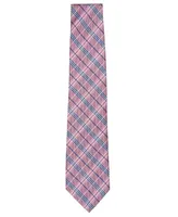 B by Brooks Brothers Men's Cole Plaid Silk Tie
