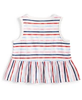 First Impressions Baby Girls Paint Stripe Tank Top, Created for Macy's