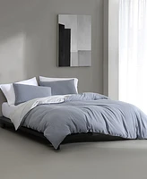 Calvin Klein Tencel Reversible Solid 3 Piece Duvet Cover Set