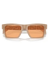 Versace Men's Low Bridge Fit Sunglasses, VE4445F