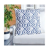 Safavieh Indoor/Outdoor Lansana Outdoor 18" x Pillow