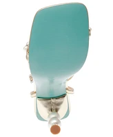 Betsey Johnson Women's Jacy Strappy Embellished Evening Sandals