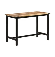 Dining Table 43.3"x23.6"x29.9" Solid Wood Mango