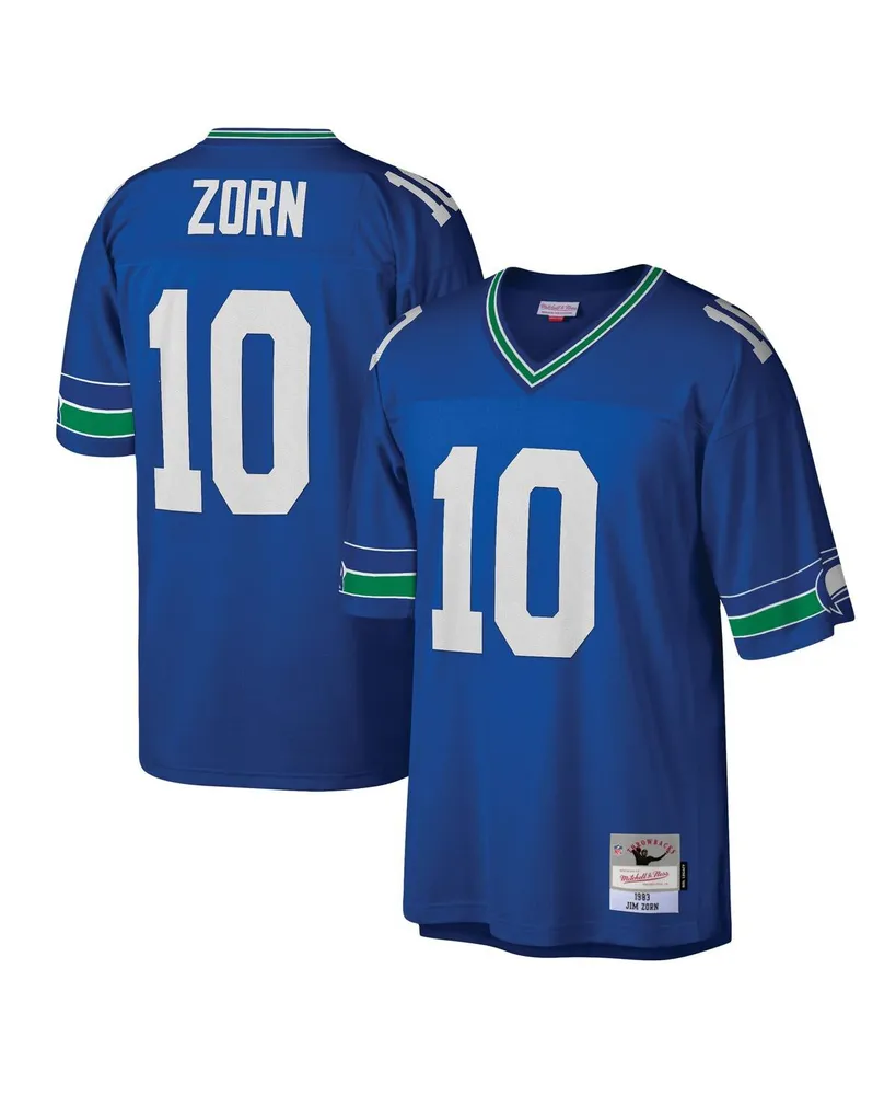 Men's Mitchell & Ness Jim Zorn Royal Seattle Seahawks Legacy Replica Jersey