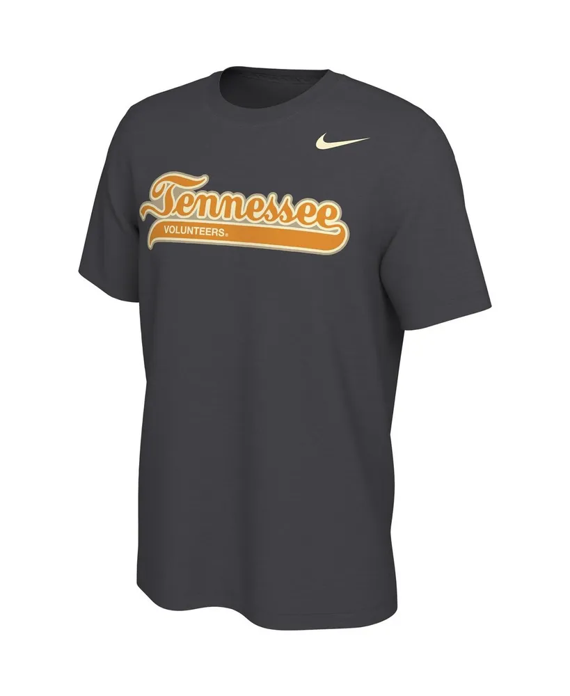 Men's Nike Anthracite Tennessee Volunteers Script Smokey T-shirt