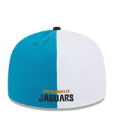 Men's New Era Teal, Black Jacksonville Jaguars 2023 Sideline 59FIFTY Fitted Hat