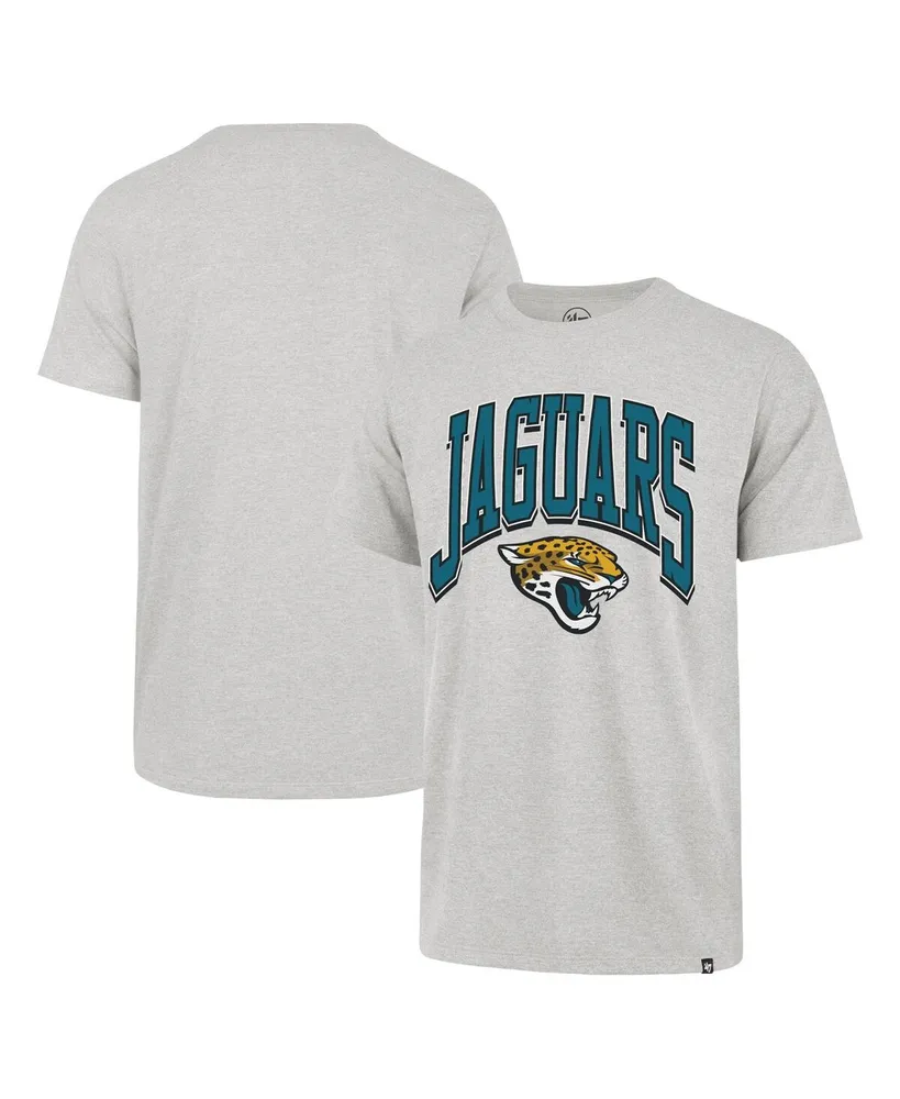 Men's '47 Brand Gray Jacksonville Jaguars Walk Tall Franklin T-shirt
