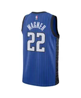 Men's and Women's Jordan Franz Wagner Blue Orlando Magic Swingman Jersey - Statement Edition