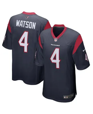 Men's Nike Deshaun Watson Navy Houston Texans Game Jersey