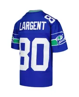 Big Boys Mitchell & Ness Steve Largent Royal Seattle Seahawks 1985 Retired Player Legacy Jersey