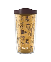 Tervis Yellowstone Not My First Rodeo Made in Usa Double Walled Insulated Tumbler Travel Cup Keeps Drinks Cold & Hot, 16oz, Classic