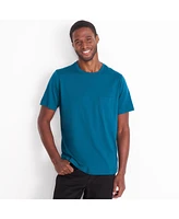 Lands' End Men's Short Sleeve Cotton Supima Tee With Pocket