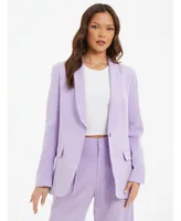 Quiz Women's Linen Blazer