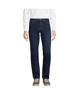 Lands' End Men's Recover 5 Pocket Traditional Fit Denim Jeans