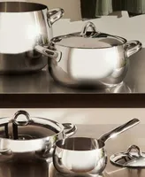 Alessi Mami Stainless Steel 7 Pc Cookware set