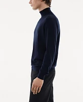 Mango Men's 100% Merino Wool Turtleneck Sweater