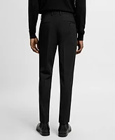 Mango Men's Stretch Fabric Super Slim-Fit Suit Pants
