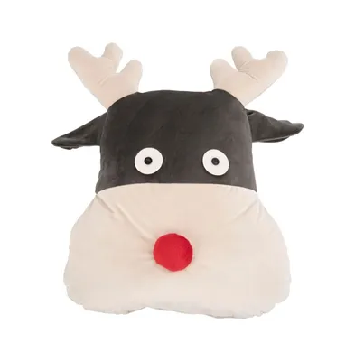 Safavieh Reno Reindeer 12" x 12" Pillow
