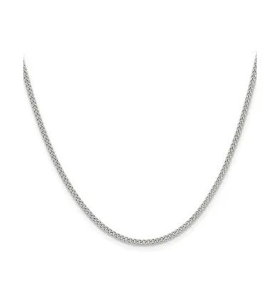 Chisel Stainless Steel Polished 2.25mm Round Curb Chain Necklace