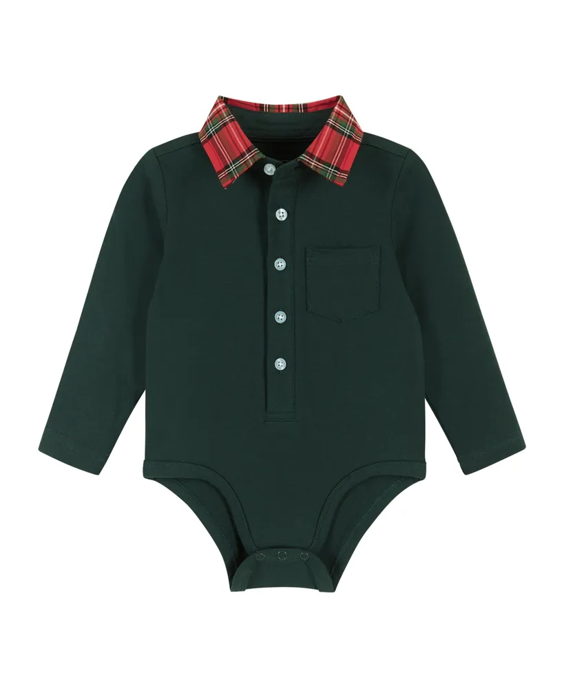 Infant Boys Hunter Holiday Polo Shirtzie Set