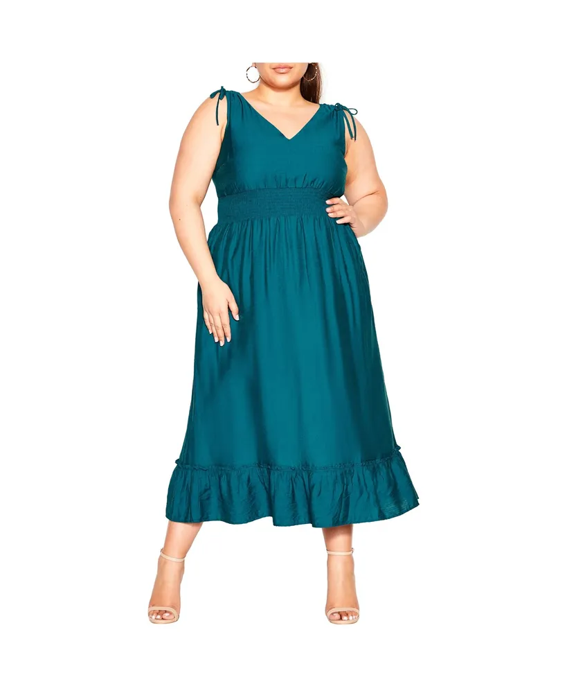 City Chic Plus Avalina Maxi Dress