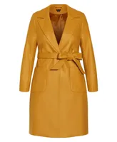 City Chic Women's Abigail Coat