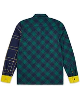 Reason Men's Panel Long Sleeves Overshirt