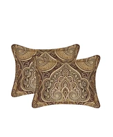 Five Queens Court Bordeaux 4 Pc. Comforter Set, California King