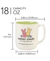 Certified International Easter Words Mugs, Set of 4