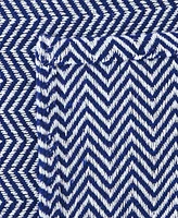 Melange Home Herringbone Cotton Blanket, King