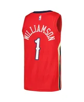 Men's Jordan Zion Williamson Red New Orleans Pelicans Swingman Player Jersey