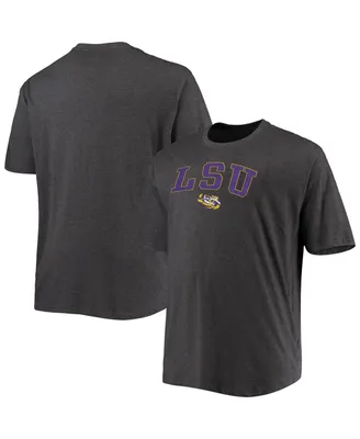 Men's Champion Lsu Tigers Big and Tall Arch Over Wordmark T-shirt