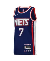 Men's Nike Kevin Durant Blue Brooklyn Nets Swingman Player Jersey - City Edition