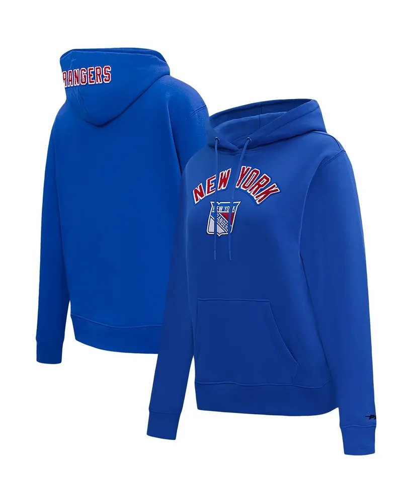 New York Knicks Pro Standard Chenille Pullover Hoodie - Blue
