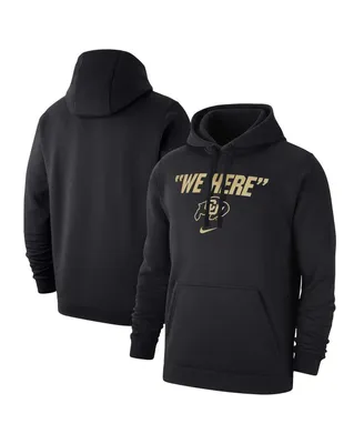 Men's Nike Colorado Buffaloes We Here Club Fleece Pullover Hoodie