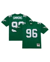 Men's Mitchell & Ness Clyde Simmons Kelly Green Philadelphia Eagles Legacy Replica Jersey