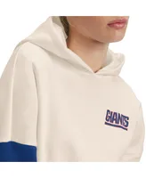 Women's Tommy Hilfiger Cream, Royal New York Giants Harriet Pullover Hoodie